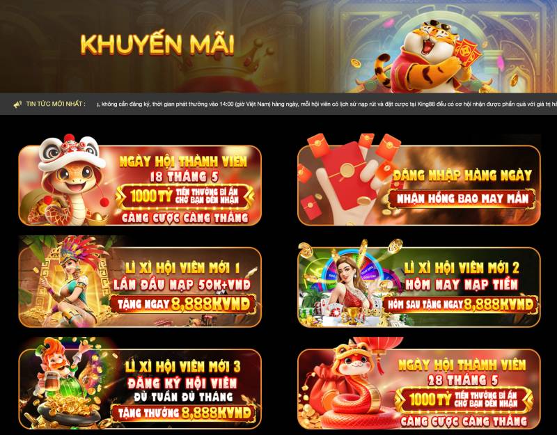 Khuyến mãi hấp dẫn – Thưởng nhiều, điều kiện rõ ràng
