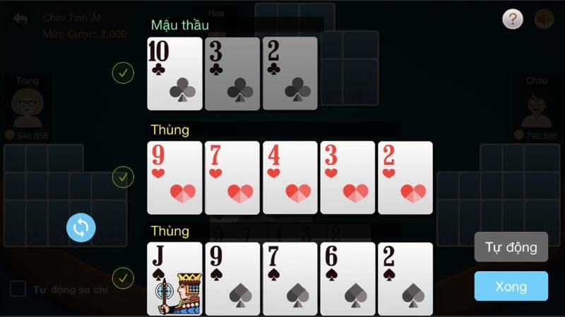 Những chiến thuật xếp bài ít lỗ nhưng dễ sinh lời