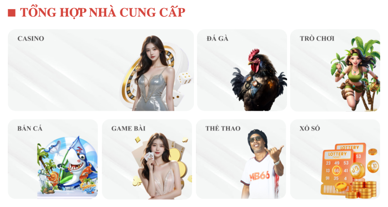 Trò chơi đa dạng – Phù hợp mọi đối tượng