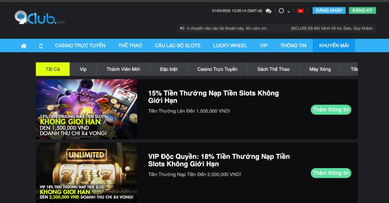 Ưu điểm nổi bật của khuyến mãi "9Club tặng 150k miễn phí"